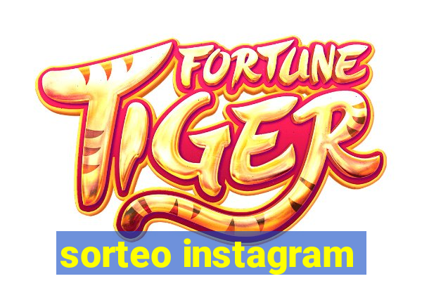 sorteo instagram